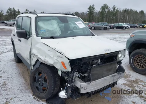 2018 Jeep Renegade Sport 4X4 z USA, uszkodzony, nr VIN ZACCJBAH9JPH06647